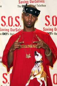 Juelz Santana at the "S.O.S. (Saving OurSelves): The BET Relief Telethon" to benefit the victims of hurricane Katrina.