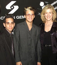 Ray Santiago, Santiago Douglas and Kathy Dore at the premiere of "Girlfight."