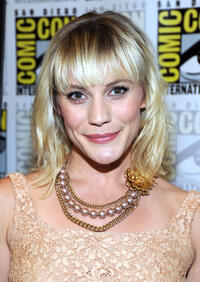 Katee Sackhoff at the press room for "Batman Year One" during the Comic-Con 2011 in California.