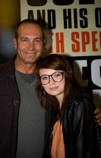 Martin Sacks and Emily Browning at the opening night of 2008 St Kilda Film Festival.