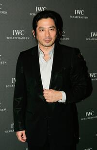 Hiroyuki Sanada at the preview of "The Crossing" gala event hosted by IWC Schaffhausen during the Salon International de la Haute Horlogerie.