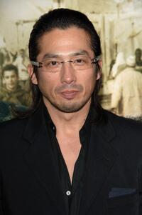 Hiroyki Sanada at the premiere of "Rendition."