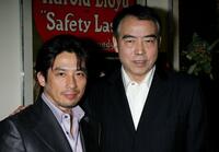 Hiroyuki Sanada and Chen Kaige at the Los Angeles premiere of "The Promise."
