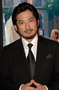 Hiroyuki Sanada at the Beverly Hills premiere of "The White Countess."
