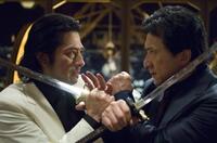 Hiroyuki Sanada and Jackie Chan in "Rush Hour 3."