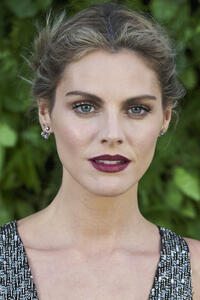 Amaia Salamanca at the opening of the new Porcelanosa store in San Sebstian de los Reyes, Spain.