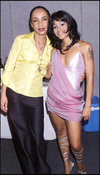 Sade and Lisa Lopez at the MOBO Awards.