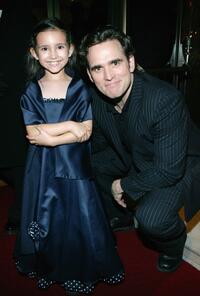 Ashlyn Sanchez and Matt Dillon at the afterparty of the premiere of "Crash."