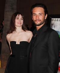 Emily Mortimer and Rodrigo Santoro at the special screening of "Redbelt."