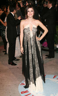 Rachel Bilson at the Vanity Fair Oscar Party in West Hollywood.