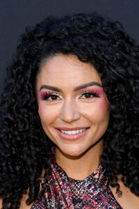 Bianca Santos at the premiere of "Prey" in Los Angeles.