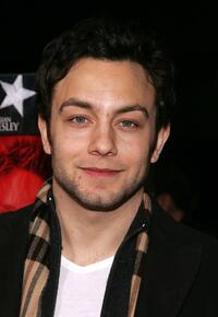 Jonathan Sadowski at the world premiere of "Home Of The Brave."