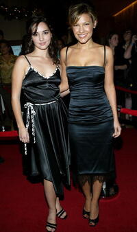 Laura Breckenridge and Kiele Sanchez at the Seventh Annual Family Television Awards.