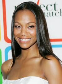 Zoe Saldana at the Entertainment Weekly's "Must List" party.