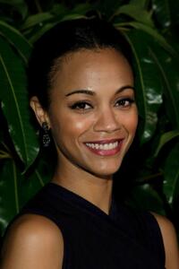 Zoe Saldana at the Children's Defense Fund 19th Annual Los Angeles Beat the Odds Awards Dinner.