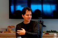 Director Carlos Saldanha on the set of "Ice Age: Dawn of the Dinosaurs."
