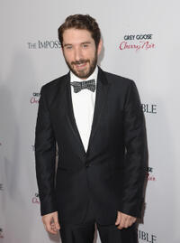 Screenwriter Sergio G. Sanchez at the California premiere of "The Impossible."