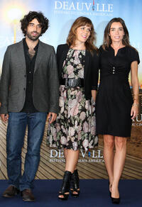 Karim Saleh, Marianna Kulukundis and Elodie Bouchez at the photocall of "The Imperialists Are Still Alive!" during the 36th American Film Festival.