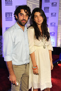 Karim Saleh and director Zeina Durra at the premiere of "Miral" during the 2010 Doha Tribeca Film Festival.