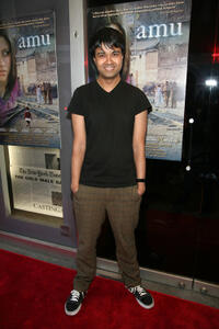 Debargo Sanyal at the US premiere of "Amu."