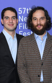 Benny Safdie and Josh Safdie at the "Uncut Gems" premiere during the 57th New York Film Festival.
