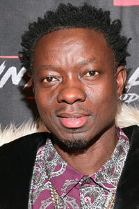 Michael Blackson at the "Dutch" Atlanta premiere.