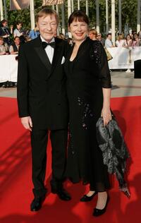 Otto Sander and Monika Hansen at the German Film Awards (Deutscher Filmpreis).