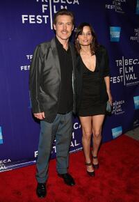 Bill Sage and Guest at the premiere of "Handsome Harry" during the 2009 Tribeca Film Festival.