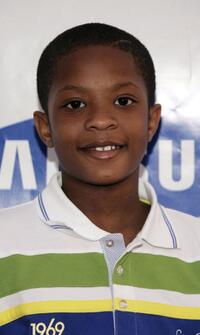 C.J. Sanders at the premiere of "Across The Hall."