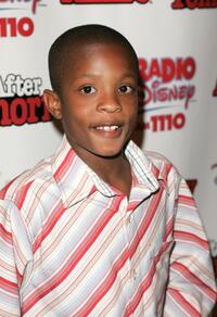 C.J. Sanders at the Kids' Night production of "Annie."