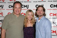 Jay O. Sanders, Kim Shaw and Director Greg Chwerchak at the screening of "Greetings From The Shore."