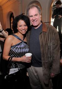 Gloria Reuben and Jay O. Sanders at the Public Theater Capital Campaign building renovations kick off.