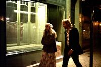 Barbara Sarafian and Jurgen Delnaet in "Moscow, Belgium."