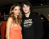 Angela Sarafyan and George Finn at the premiere of "Sex Ed: The Series."