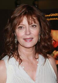 Susan Sarandon at the screening of "Romance and Cigarettes" at Clearview Chelsea West Cinema.