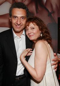 Susan Sarandon and John Turturro at the "Romance and Cigarettes" screening after party at Agent Provocateur.