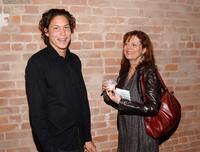 Susan Sarandon and Vito Schnabel at the Nest Foundation Benefit in New York City.