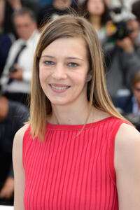 Celine Sallette at the photocall of "Un Chateau En Italie" during the 66th Annual Cannes Film Festival.