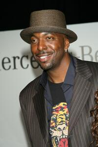 John Salley at the Mercedes Benz Fashion Week.