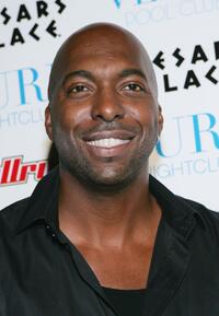 John Salley at the Venus Pool Club.