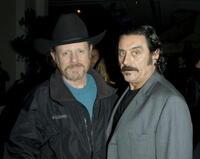 William Sanderson and Ian McShane at the after party for the premiere of "Deadwood".