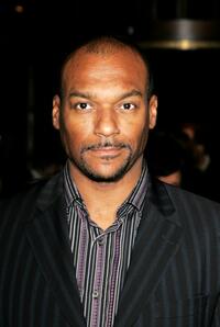 Colin Salmon at the after show party of the UK premiere of "Match Point."