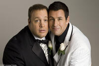 Kevin James and Adam Sandler in "I Now Pronounce You Chuck and Larry."