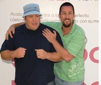Adam Sandler and Kevin James at the photocall for the movie "I Now pronounce You Chuck And Larry".