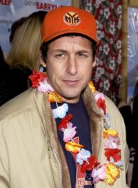 Adam Sandler at the premiere of "50 First Dates."