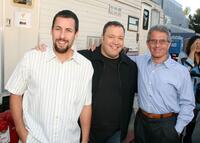 Adam Sandler, Kevin James and Ron Meyer at the premiere of "I Now Pronounce You Chuck and Larry".