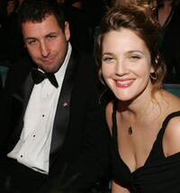 Adam Sandler and Drew Barrymore at the 31st Annual People's Choice Awards.