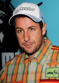 Adam Sandler at the MTV's Total Request Live.