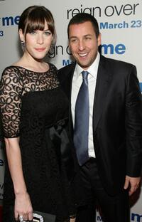 Liv Tyler and Adam Sandler at the premiere of "Reign Over Me."