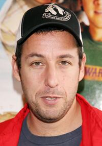 Adam Sandler at the premiere of "The Benchwarmers."